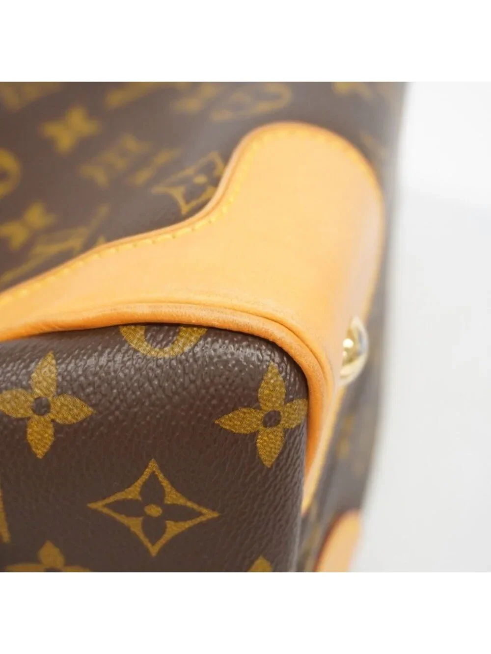 Louis Vuitton Handbag Monogram Retiro Brown 2-Way